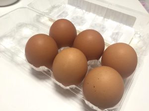 6個の卵